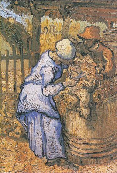 Vincent Van Gogh The shearer France oil painting art